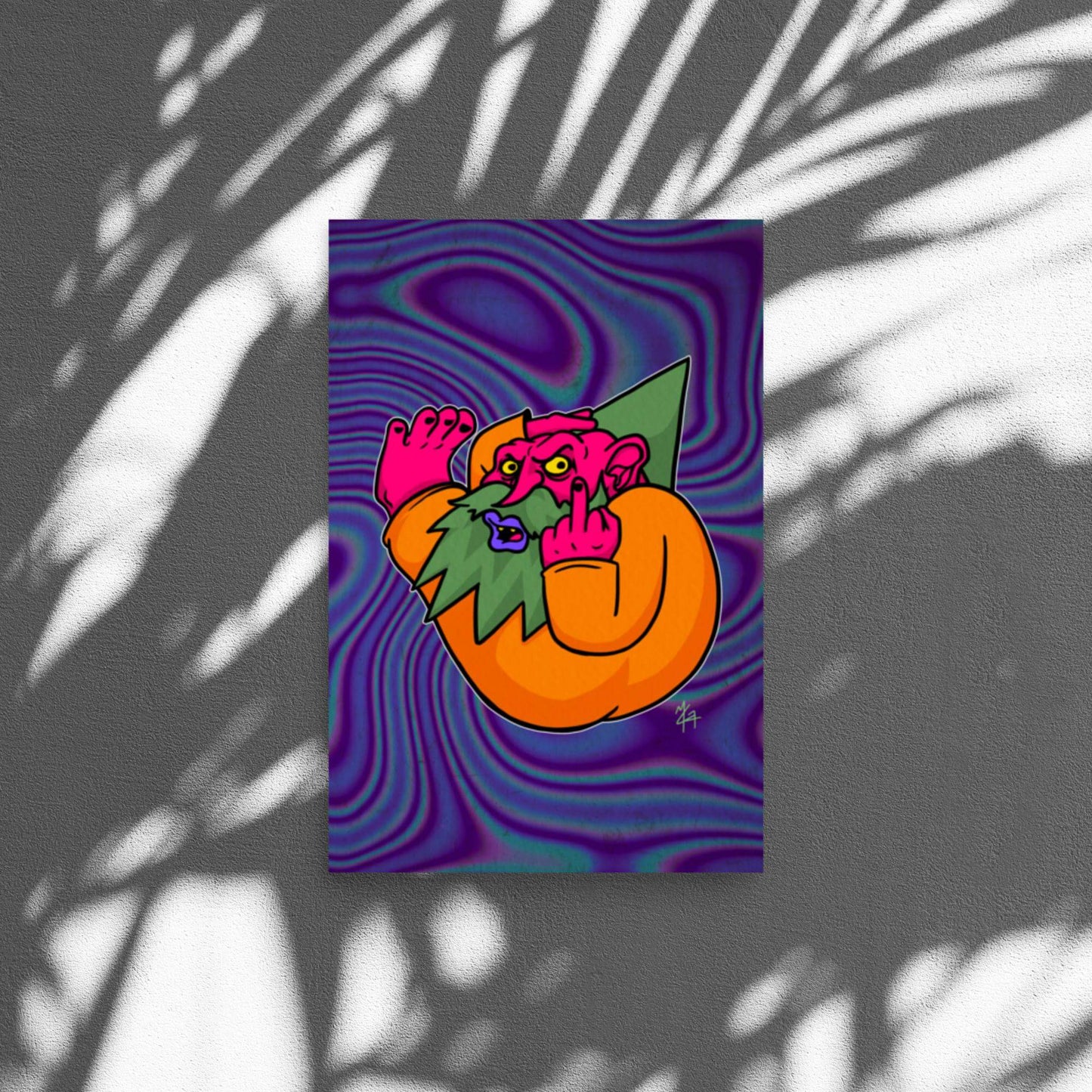 Disgruntled - 12″×18″