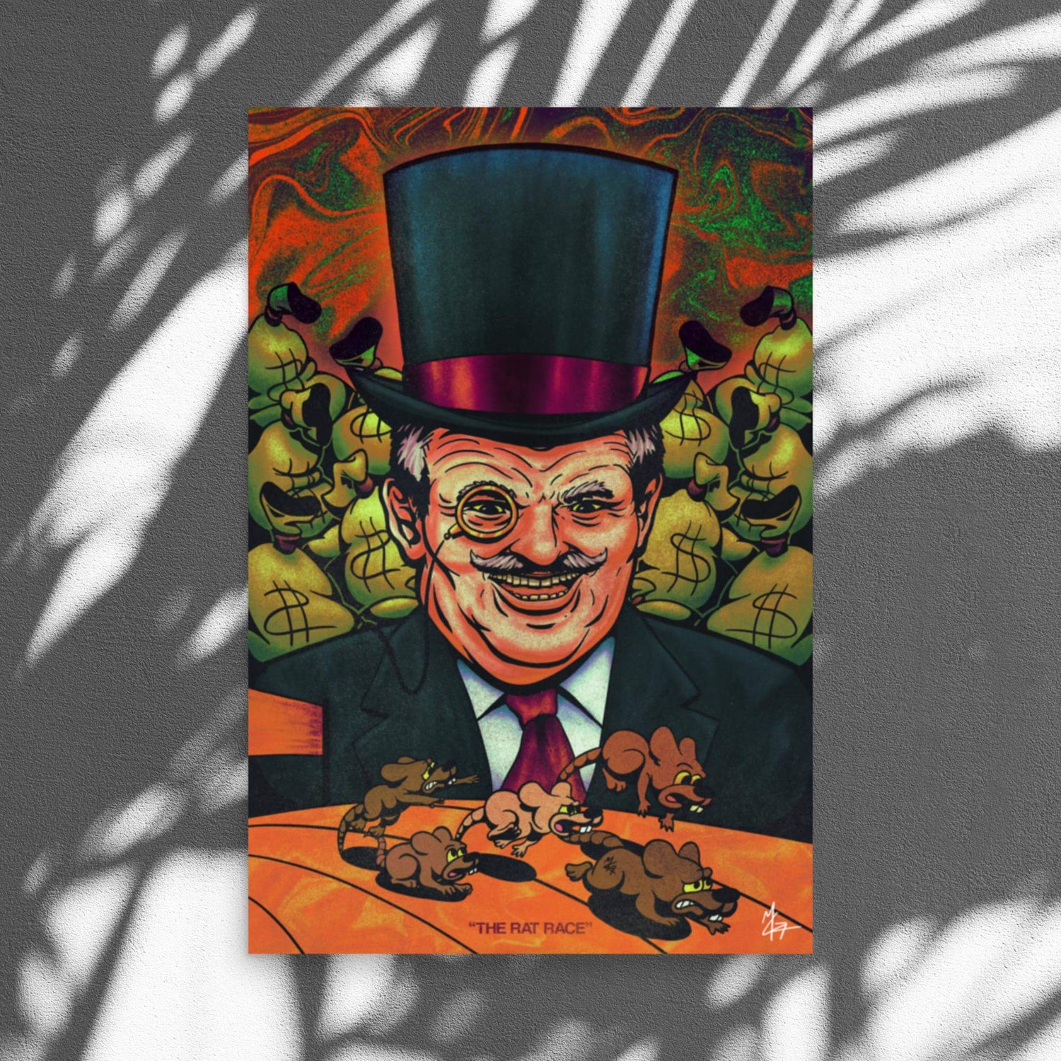 Rat Race - 24″×36″